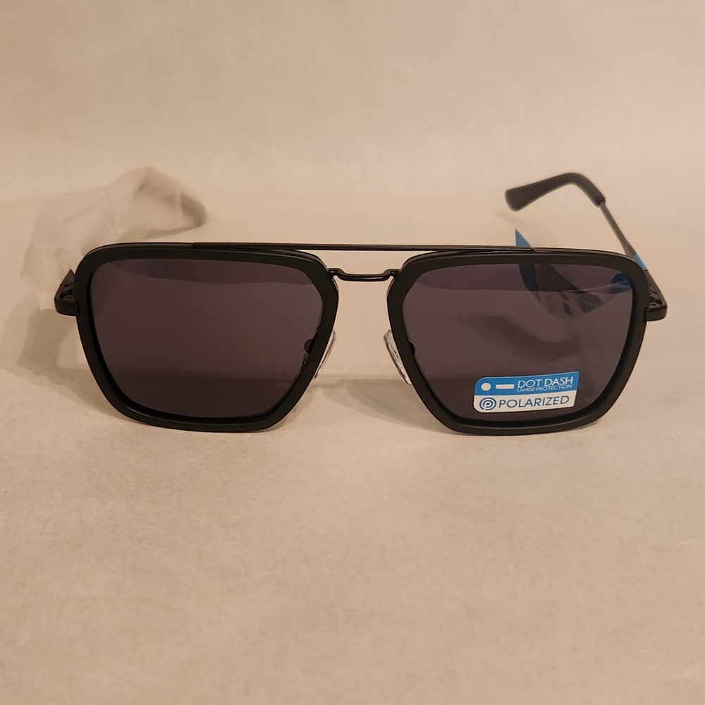 Rave Up Men's Sunglasses - Black Frame with Dark Lenses